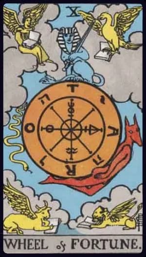 Wheel of Fortune — Tarot Card Meaning