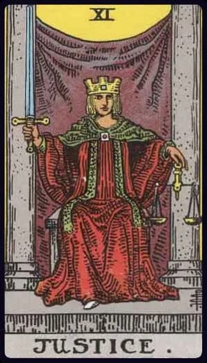 Justice — Tarot Card Meaning