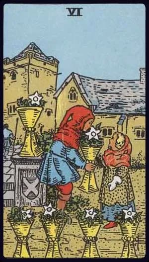 Six of Cups — Tarot Card Meaning