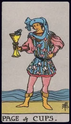 Page of Cups — Tarot Card Meaning