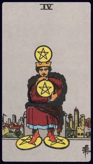 Four of Pentacles — Tarot Card Meaning