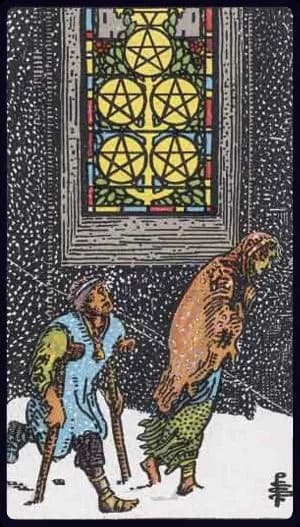 Five of Pentacles — Tarot Card Meaning