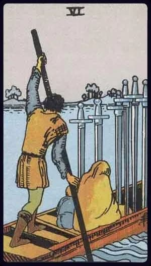 Six of Swords — Tarot Card Meaning