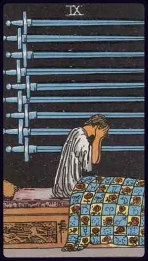 Nine of Swords — Tarot Card Meaning