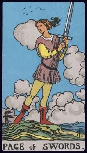 Page of Swords — Tarot Card Meaning