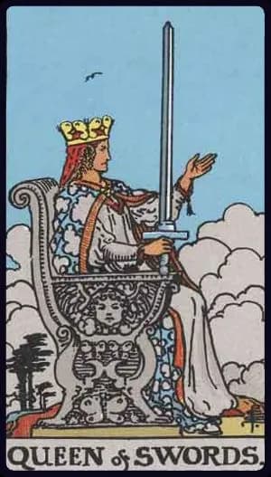 Queen of Swords — Tarot Card Meaning