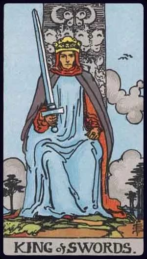King of Swords — Tarot Card Meaning