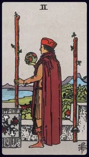 Two of Wands — Tarot Card Meaning