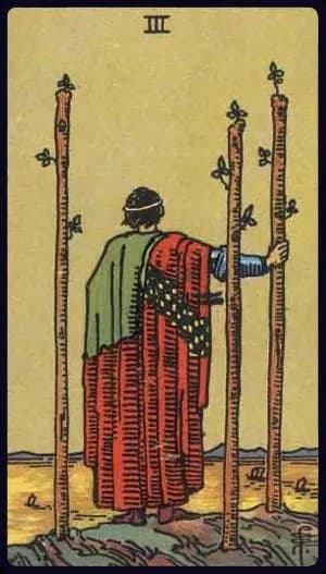 Three of Wands — Tarot Card Meaning