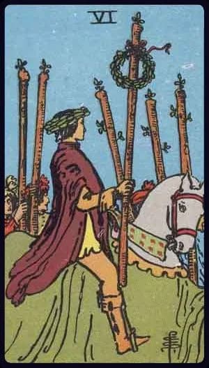 Six of Wands — Tarot Card Meaning