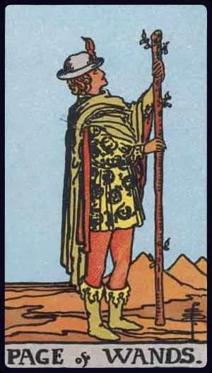 Page of Wands — Tarot Card Meaning
