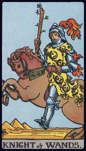 Knight of Wands — Tarot Card Meaning